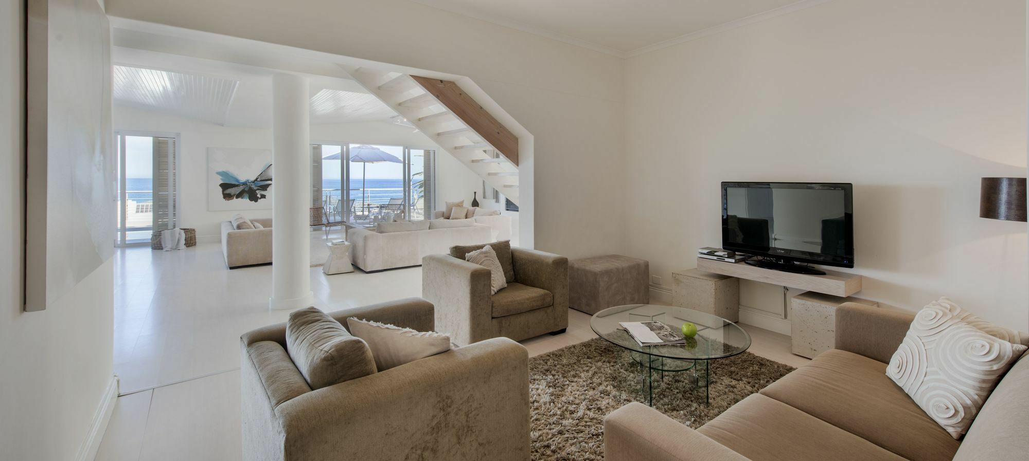 Blue Views Penthouse Beachfront Apartment With Pool Кейптаун Екстериор снимка